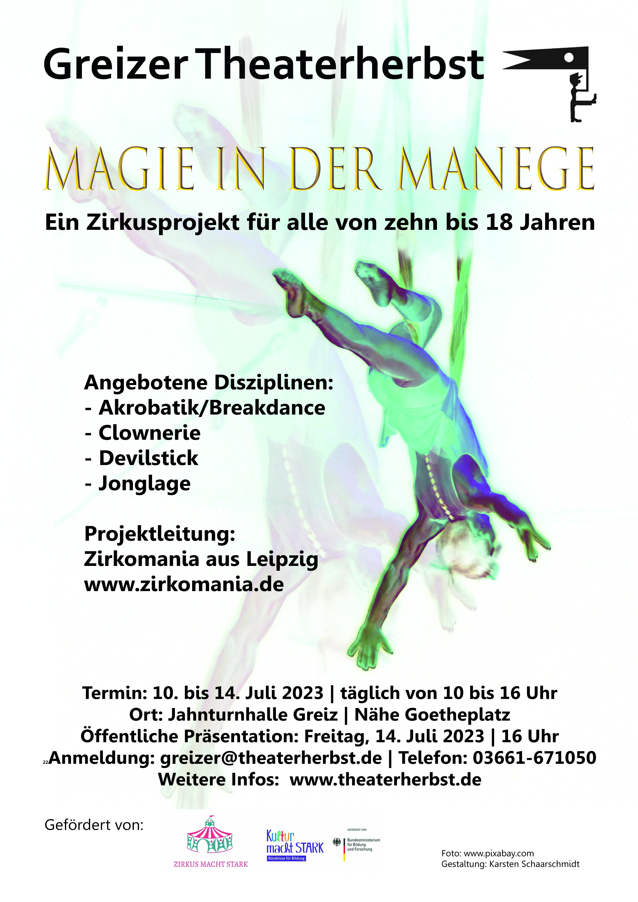 XXXII TH Zirkus Flyer